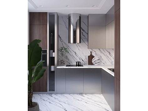 Столешница 3000х600х40 Marble Lilac 8098/Pt (1п/5), e2,  Slotex