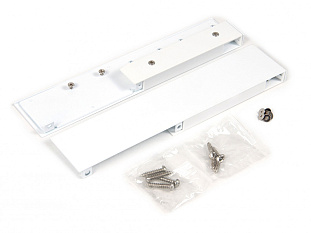 Комплект держателей передней стенки СТАРТ высокого внутреннего ящика с традиционными боковинами, белый SBH44/W, Boyard