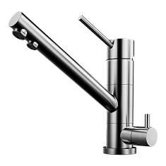 Смеситель Omoikiri Tonami-BN, с питьевой водой, нержавеющая сталь