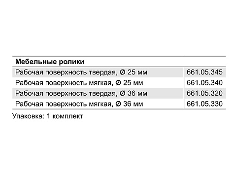 Механизм для поворотного стола, 646.31.004 HAFELE