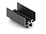 ARISTO Рамка верхняя/нижняя 4 в 1, черный матовый 2,5, FA0715.VP500.BKSPC.CJ/2