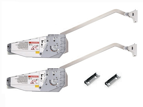 Механизм ФриФолд Шорт E1fs, д. фасадов H580-650 мм, 2,1-3,9 кг Art. 2720090006, Kessebohmer