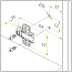 Монтажная планка для Integra 2-Ways H=4 с еврошурупом Art. 525B16M504B0000, FGV