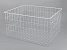 Dorwell корзина сетчатая в модуль 600мм, белый, 555x470x320мм