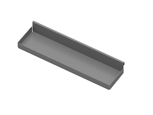 ARISTO Полка боковая, серия 360, металлик Art. WA0348.VP036.MG0PC.CI