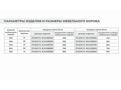 Сушилка для посуды с плоским прутком, графит STUDIO FL 16, SU09/500/GRPH, Boyard