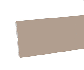 Цоколь кухонный ПВХ 150х4000мм, Латте