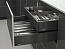Комплект ящика FLOWBOX с доводчиком H106 450 Антрацит, Samet (индивид. упак.)