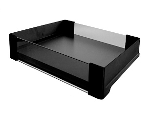 Конеро Комплект Полка внутренняя выдвижная со стеклом WхDхH 760-820х320х168, без дна, черная Art. 8386947021, Kessebohmer