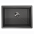 Мойка кухонная Granula 6045U, 600х455мм, графит матовый, нерж сталь