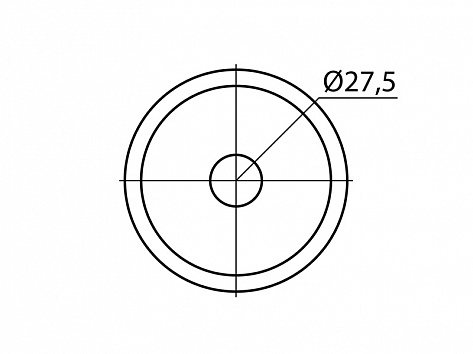Шайба профильная d27,5, ШП275