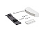 Механизм Pull to Move Silent для WingLine L/230 HEAVY-25кг/L600мм, левый, белый  Art. 9277698, Hettich