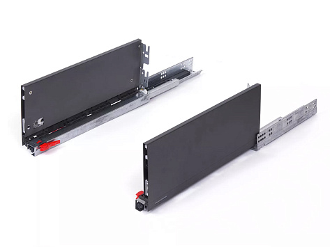 Комплект ящика FLOWBOX Push to Open H192 350, Антрацит, Samet (индивид. упак.)