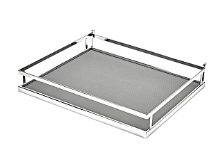 Комплект корзин 300 мм, дно МДФ, для выдвижной колонны СТЕЛЛА KR27/300, 5 шт, KR24/1/0/300, хром, Boyard