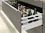 Дополнительный продольный релинг для ящика InnoTech Atira 176мм, длина 420 мм, правый, цвет белый, Art.9195031, Hettich