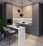 Столешница 3000х600х40 Calacatta Marble 7405/6 (1п/5), k2, Slotex