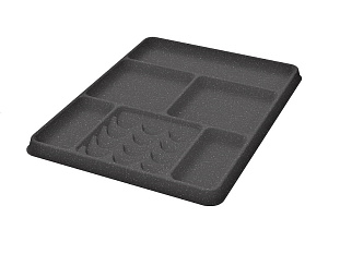 Лоток для колец и украшений 6 ячеек в полку Конеро, WхD 270x345 мм, цвет ЧЕРНЫЙ Art. 2385957817, Kessebohmer