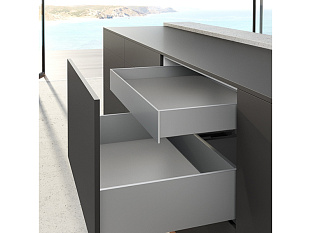 Передняя панель внутреннего ящика AvanTech YOU, H101, KD16, KB900, серебристый, Art. 9255684, Hettich