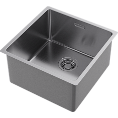 Мойка Omoikiri Tadzava 44-U/I-IN ULTRA 15 440х440х200мм, выпуск 3 1/2, нержавеющая сталь, в комплекте