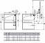 Механизм параллельного открывания Free Up Q2us для фасадов H380-500мм/ 3,4- 6,7кг, Art. 372.33.521 (в к-те с серыми загл.), Hafele