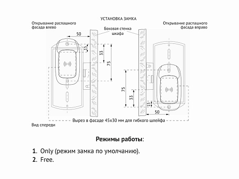 Электронный замок (А)Boyard КЛУБНЫЙ Z602CP.5