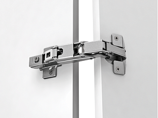 Петля накладная 165* с доводчиком, Clip-On, Art. 1016220, Samet