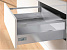 Комплект ящика InnoTech Atira 144х300 серый с релингом, полн. выдв. Silent System, Art. 9228893, глубина 350мм, Hettich