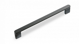 Ручка мебельная, скоба FS 227, 160 мм, чёрный матовый, Валмакс