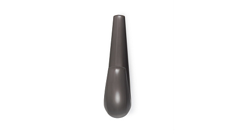 Крючок мебельный NILL K103MDN.9, однорожковый, матовый тёмный никель, Boyard