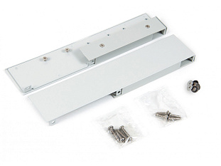 Комплект держателей передней стенки СТАРТ высокого внутреннего ящика с традиционными боковинами, серый, SBH44/GR, Boyard