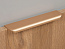 Ручка мебельная, торцевая MONTE RT110SG.1/160/200, 160 / 200 мм, золото, Boyard