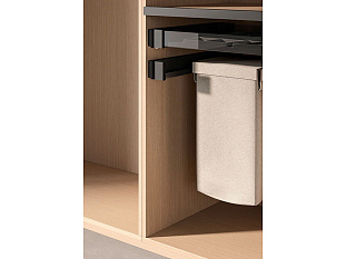 Конеро Комплект Мешок для белья на раме WхD 534-594x450, мешок широкий 1 шт, черный Art. 5496897021, Kessebohmer