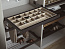 Unihopper Moka полка секционная для аксессуаров, выкатная, 864-910x475x70 мм, плавное закрывание, Art. WS4117S.090.MCA