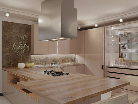 Кромка для столешниц 4200х45 с/к Irish oak 2612/P, e3,  Slotex