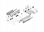 Комплект ящика InnoTech Atira 54х470 серый, полн. выдв., Silent System, Art. 9245475, Hettich