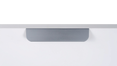 Ручка мебельная, накладная TICK RS156GR.3/96, 96 мм, серый, Boyard