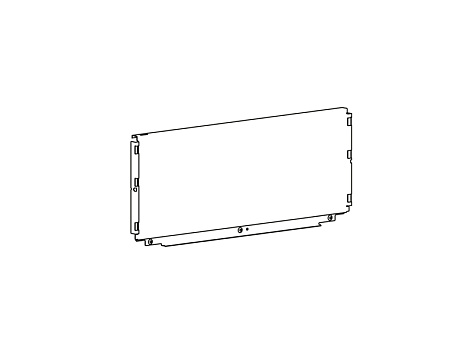 Алюминиевая задняя стенка ящика AvanTech YOU, H251, L2000, антрацит, Art. 9257313, Hettich