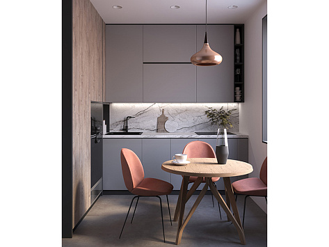 Столешница 3000х600х40 Mystic light 8128/Pt  (1п/5), e1, Slotex