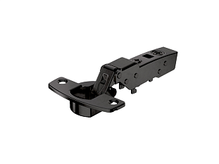 Петля быстрого монтажа Sensys 8675 TH 52 полунакладная 110*, без пружины, для фасадов 15-24 мм, черный обсидиан Art. 9091742