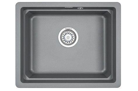 Мойка кухонная Granula KS-5501U, 550х450х195мм,Алюминиум, искусственный камень, в комплекте