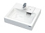 Раковина над стиральной машиной WELT 730431, белая, 60х60, с комплектом, Paulmark