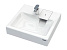 Раковина над стиральной машиной WELT 730431, белая, 60х60, с комплектом, Paulmark