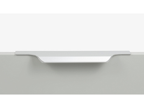 Ручка мебельная, торцевая TERA RT111SC.1/128/200, 200 мм, алюминий, матовый хром, Boyard