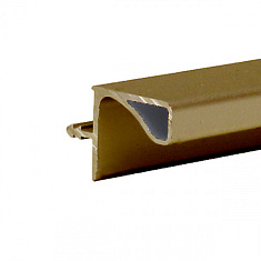 Ручка-профиль, Gola Premium для верхних модулей, 4,2 м, (для 16мм ДСП), шампань брашированная, Россия