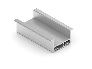 ARISTO Рамка средняя открытая NOVA, серебро матовое 2,7, NB0485.VP540.SLMAN.CJ/2