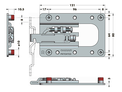 CAMAR 807 XL RV комплект