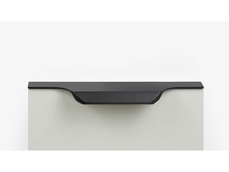 Ручка мебельная, торцевая TERA RT111BL.1/96/150, 96 / 150 мм, черный, Boyard