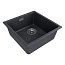Мойка Paulmark LUMI, LU45SK-DG, 455х460х210 мм, графит, в комплекте
