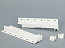 Адаптер высокий для задней стенки TENDERBOX 3S, для двух ограждений, комплект левый/правый, 190мм, белый