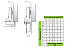 Петля MS Slide On полунакладная 110* Art. 51.MS15.05.08.0, FGV
